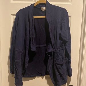 Navy comfy cardigan size M